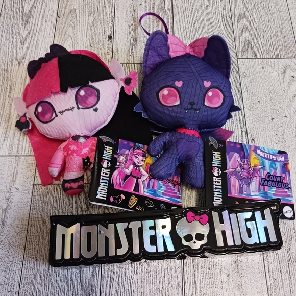 Monster High Draculaura Doll with Count Fabulous Mattel Toys - ToyWiz